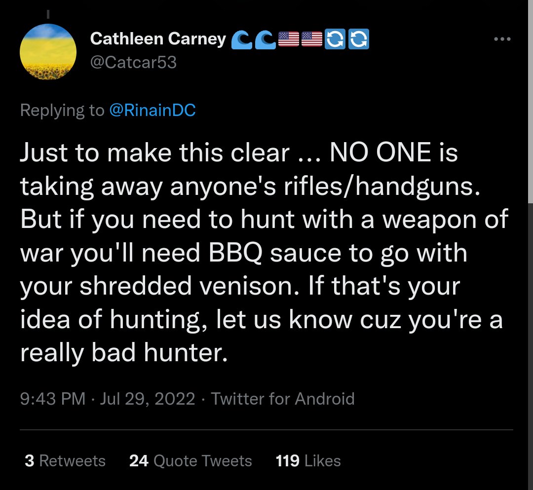BadWeaponTakes's tweet photo. I wish ARs were as cool as these people think they are https://t.co/HIgFte8MMu