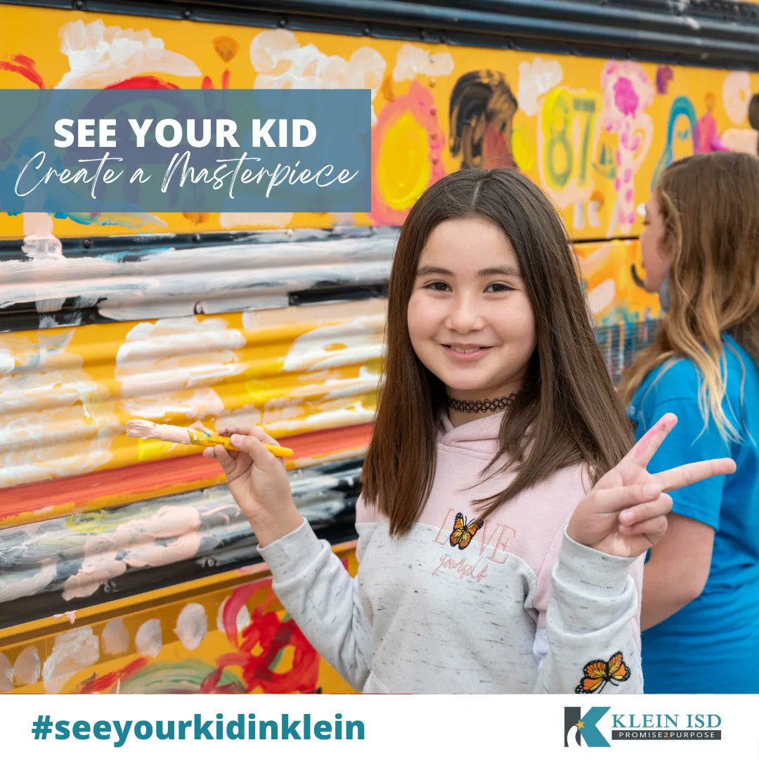 Do you know someone who should join the Klein Family? Share this post with them! 

We are recognized at the state and national level for our fine arts programs! See your kid excel in the arts and enroll in Klein ISD today! kisd.us/seeyourkidinkl…