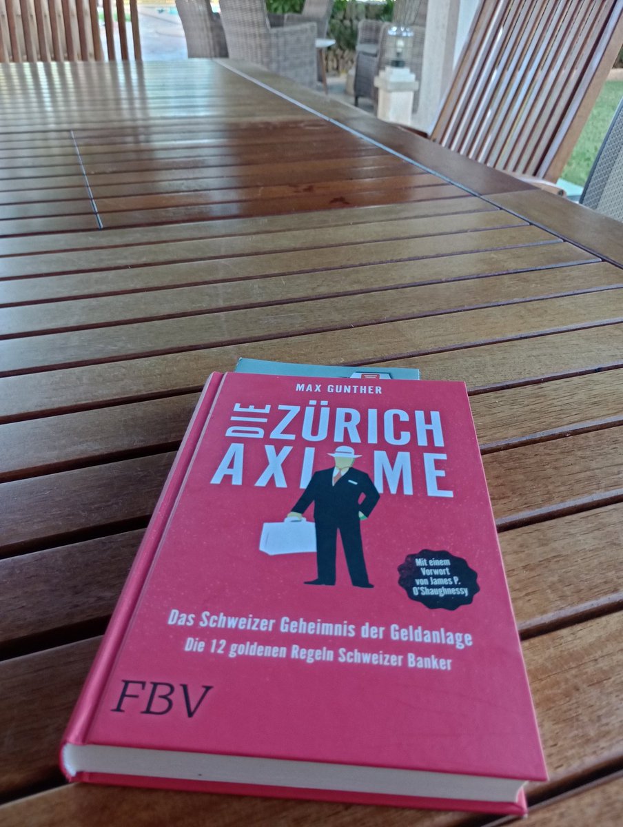 Urlaubslektüre
Fazit: 
Verweile nicht in einer Position.
Es gilt die Zuversicht nicht die Hoffnung. Prognosen führen selten zum Erfolg. Plane deinen Exit vor dem Einstieg.