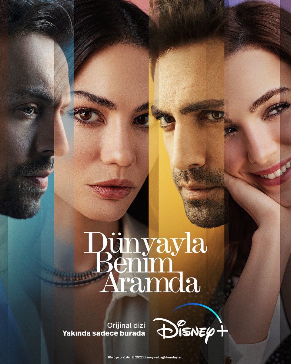 Demet Özdemir Fan Club (@demetozdemrnews) on Twitter photo Disney Plus’ın orijinal dizisi #DünyaylaBenimAramda’nın afişi yayınlandı!💙 <a href="/DisneyPlusTR/">Disney+ Türkiye</a> #DemetÖzdemir #BuğraGülsoy #MetinAkdülger #HafsanurSancaktutan Disney Plus’ın orijinal dizisi #DünyaylaBenimAramda’nın afişi yayınlandı!💙 <a href="/DisneyPlusTR/">Disney+ Türkiye</a> #DemetÖzdemir #BuğraGülsoy #MetinAkdülger #HafsanurSancaktutan