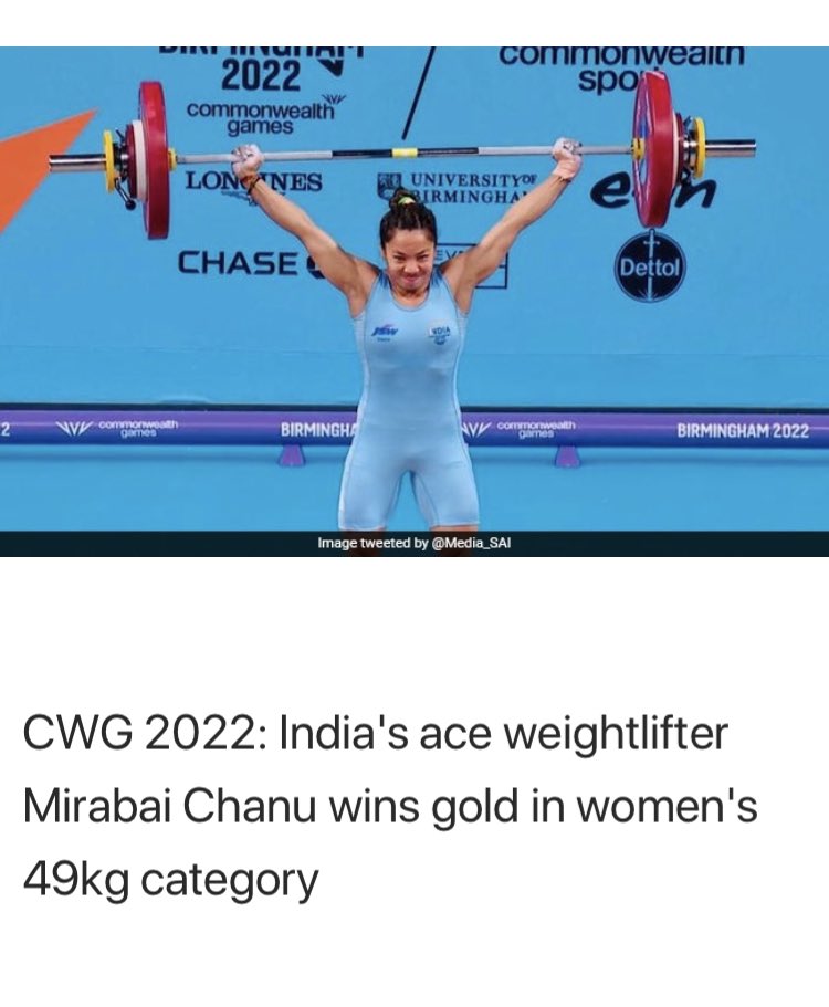 Mirabai Chanu Wins Gold 🎉🎉🎉🎉🇮🇳🇮🇳🇮🇳🇮🇳 #CommonwealthGames #commonwealthgames2022 #India #Indian #CWG2022India