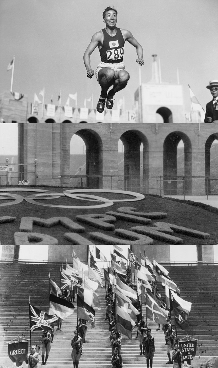 LA28's tweet photo. 🎉 CELEBRATING 9⃣0⃣ YEARS 🎉

On this day in 1932, LA hosted the @Olympics for the first time.

The 1932 Games were a Games of firsts. First podiums, first medal ceremonies, and the first time the Games were held within 16 days, setting the standard for future Games.

#Olympics https://t.co/xAuBLVOO14