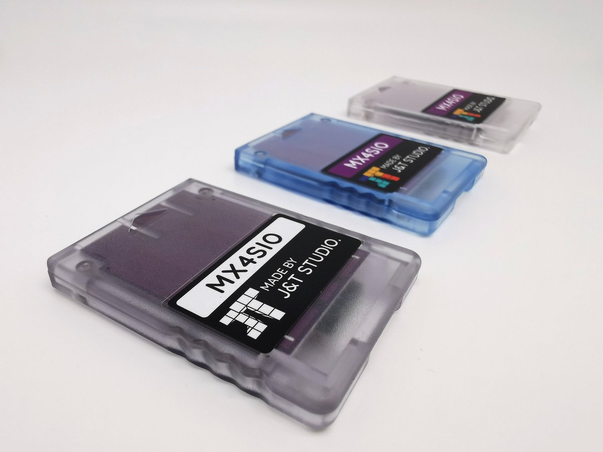 info_JT_Studio_'s tweet photo. 👏Different colors of MX4SIO Memory Cards.
Which one do you like?
#MX4SIO #PlayStation2
https://t.co/T5W2JksmV2 https://t.co/aX8qGo3j6m