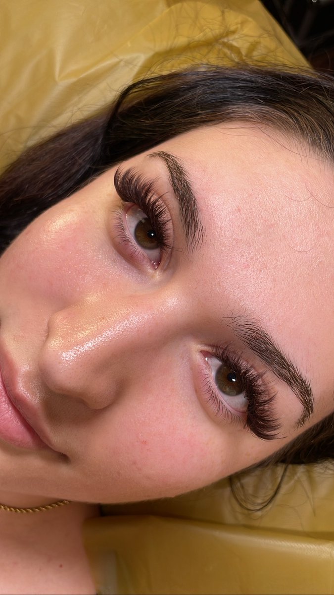 QueenYarla's tweet photo. Another Brown lash extension set by me 🙊🤎✨ #dfwlash #dfwlashartist https://t.co/lXScTf1YnX