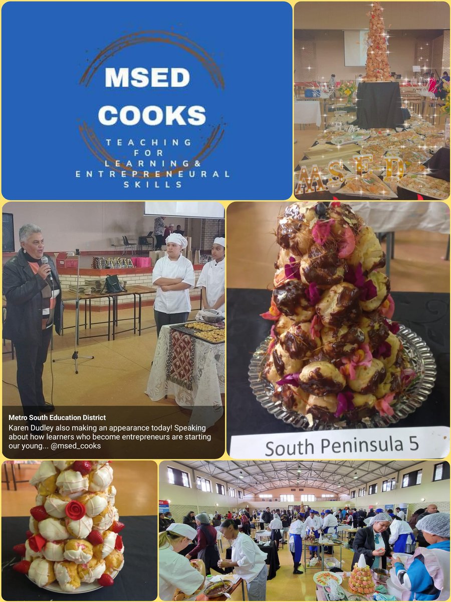 <a href="/MSED_CURRICULUM/">Metro South Education District</a>        #CHOUX-A-THON Culinary Competition 2022 @GrassdaleHigh learners showing what they can do given raw ingredients... rubbing shoulders with the industry big names @MSED_Cooks 
#VocationalEd  #CookAChoux <a href="/WCEDnews/">WCEDNews</a> <a href="/WesternCapeGov/">Western Cape Gov</a> <a href="/CharmainePiet/">Charmaine Pietersen</a> <a href="/DavidMaynier/">David Maynier</a>