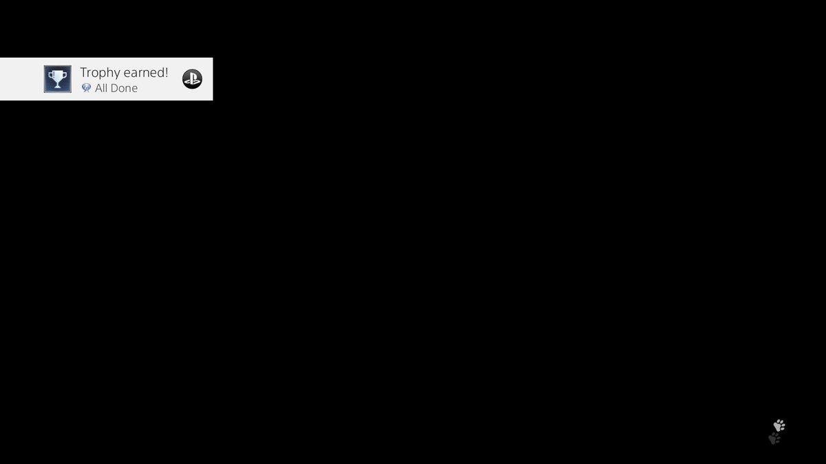 Stray
All Done (Platinum)
Unlock all trophies. #PS4share https://t.co/kXlUfYhoSW https://t.co/nz1N6GmWM7