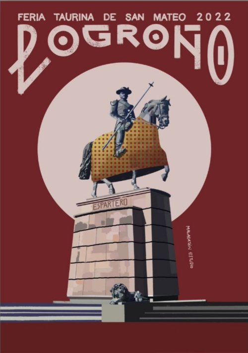 elquitelogrono's tweet photo. Nuestras más sincera felicitación al, autor del cartel @malacatonestudio @choperatoros  @aytologrono @gobiernodelarioja #logroñotaurino https://t.co/FCcHuUaqyv