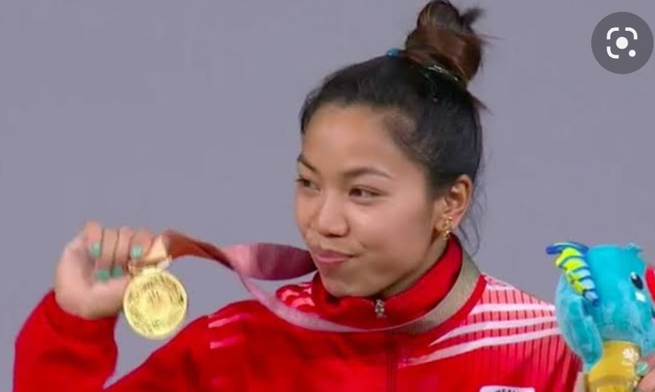 That's how you go into the history books.<a href="/mirabai_chanu/">Saikhom Mirabai Chanu</a>
#CommonwealthGames2022 #First_Gold_medal