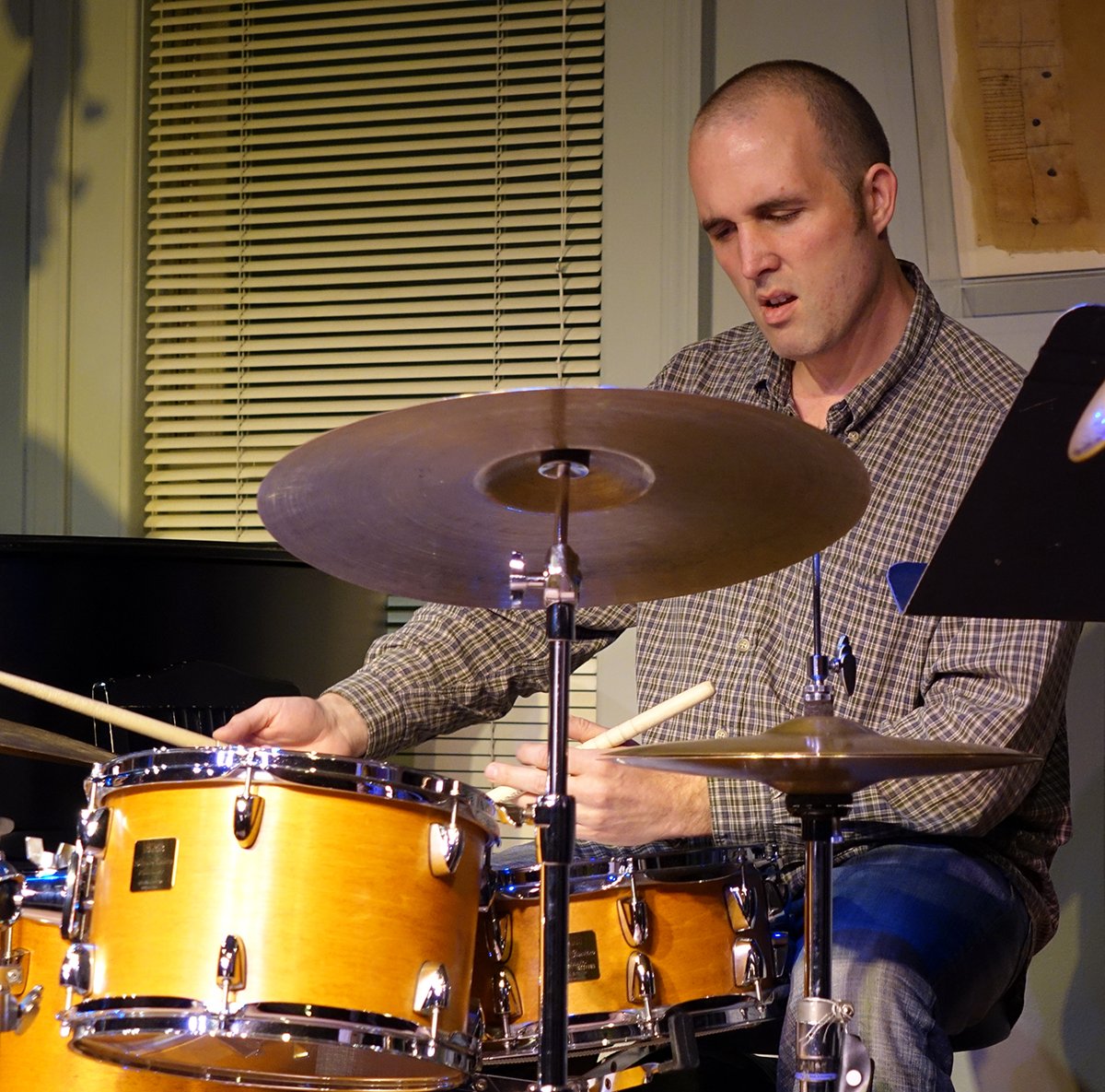 Get to Know Your Camp Faculty! 
Nick Fraser, ​Drums
Nick Fraser is a founding member of the Association of Improvising Musicians of Toronto, a non-profit organization dedicated to the Toronto improvising community. jazzworkscanada.com/registration.h…. 
#jazzcamp #adultjazzcamp #bandcamp