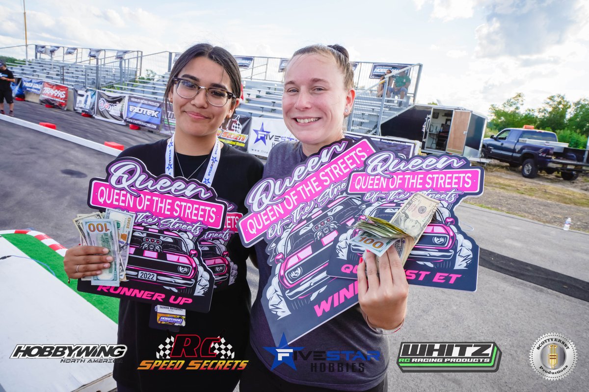 ScottyErnst's tweet photo. The final in the Queen of the Streets saw Jazmine Hernandez vs Linsay Mae Murphy! When the dust had settled, Lindsey Mae would narrowly edge out Jazmine in a spectacular race! Lindsey scores $1,400 plus Dustin Malicoat of Team GFRP adding another $500. Jasmine would collect $400. https://t.co/K699yDyAvT