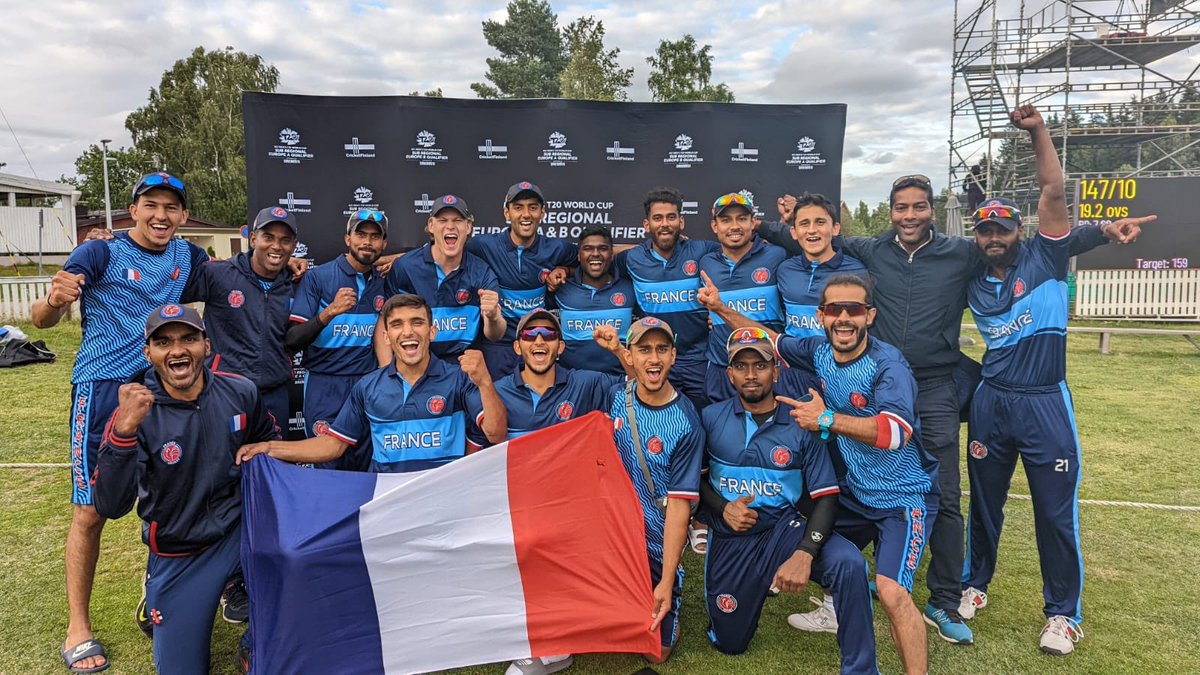 DawoodAhmadzai_'s tweet photo. Unfortunately did not make it to the final coz of net run rate norwey is ahead of us they will play final tomorrow we will play for 3rd place tomorrow 😔
#cricket #iccqualifying #europeregion https://t.co/CmqIzgSylC