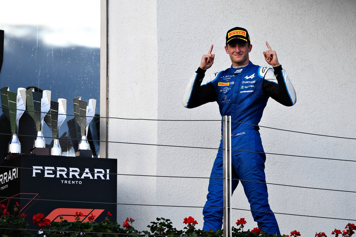 Special memories in Hungary for Jack, and Papa Doohan 🥰😊 What a race for the @AlpineF1Team Academy driver 💫 #HungarianGP #F2 @jackdoohan33