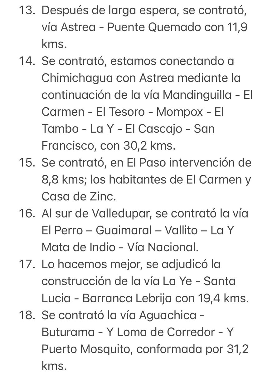 GobdelCesar's tweet photo. Aquí está el resumen de la semana: son 23 actos importantes, proyectos de infraestructura e iniciativas. https://t.co/Yfrpwf8Lpy