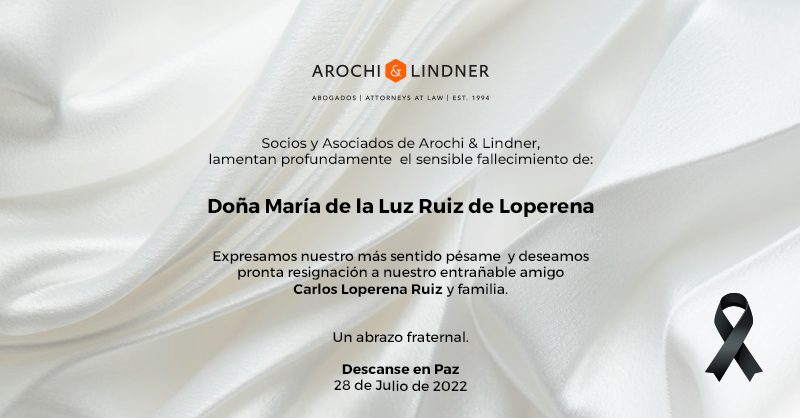 ArochiLindner's tweet photo. Descanse en paz Doña María de la Luz Ruiz de Loperena. https://t.co/yEQN5biEnk