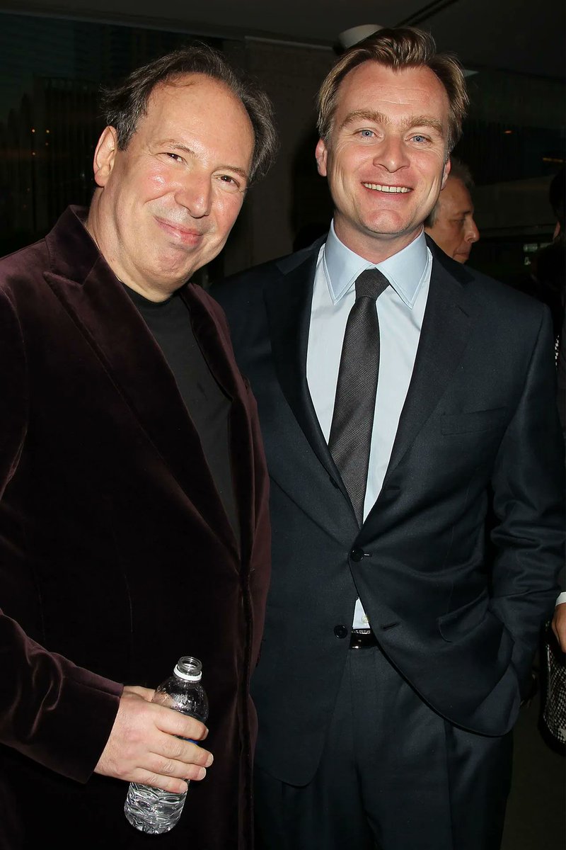HansZimmer's tweet image. Happy birthday to my dear friend and collaborator, #ChristopherNolan. I love creating with you!