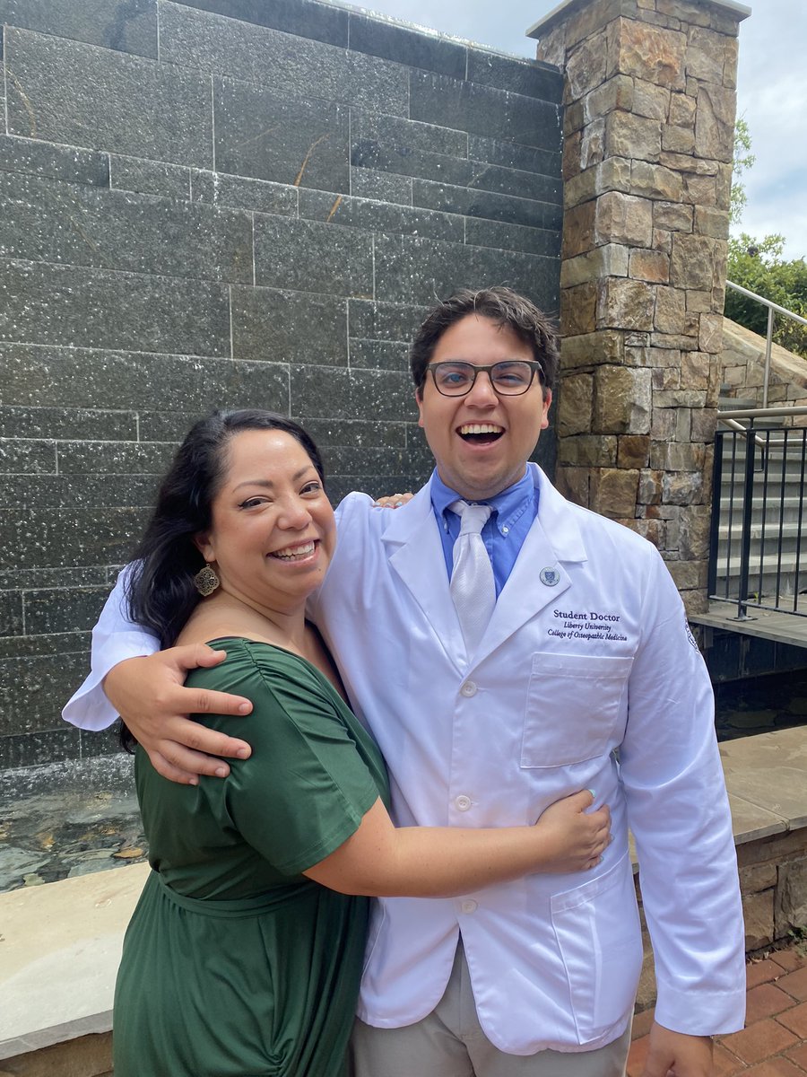 harrisnperry's tweet photo. So today I officially started my path to becoming a doctor!! https://t.co/Dm5rh1hRa4