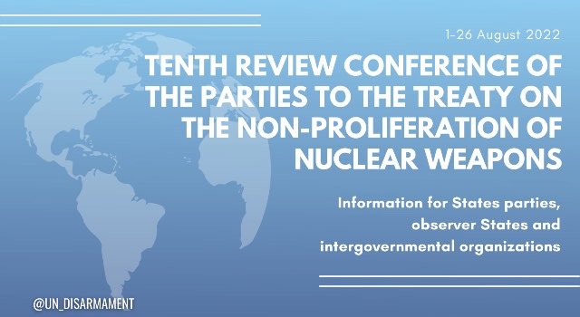 BinaNepram's tweet photo. We too will be joining at the World Convening at UN HQ for the much awaited tenth Nuclear Non-Proliferation Treaty #NPT Review Conference, starting
📆 1–26 August 2022
🔗 https://t.co/WfvqNlnV81.
#NPTRevCon #10RevCon #WorldConvening #NuclearFreeWorld #WorldWithoutWars 🌿 https://t.co/1yBBp2C2pf