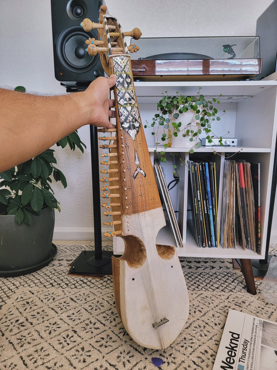 Get you a coworker who will surprise you with a Rabab from Peshawar 😭 Truly blessed with the people in my life 🙏