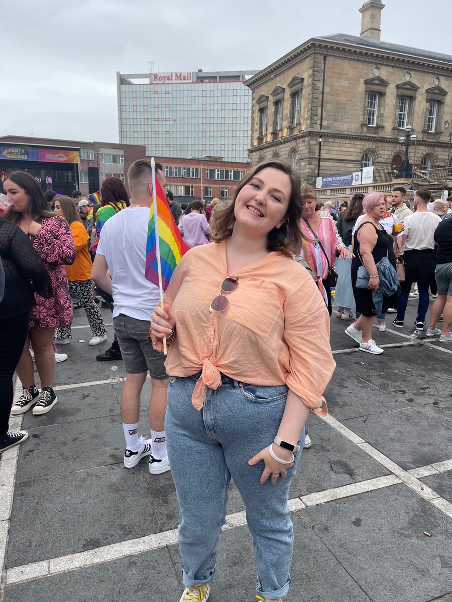 Neidin_H's tweet photo. First pride officially out and proud! 👭🌈 x

#BelfastPride #loveislove https://t.co/Nulw9Pma36