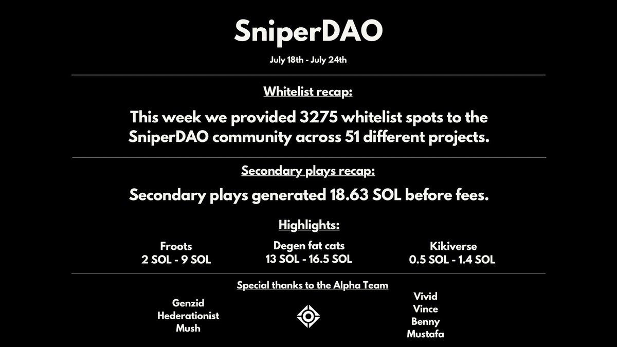 Sniper (@solsniperr) on Twitter photo this is how weve been performing recently 
-> inviting 50 people who like & RT 
ends soon ⏳ this is how weve been performing recently 
-> inviting 50 people who like & RT 
ends soon ⏳