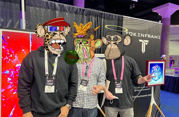 WishIBoughtMore's tweet photo. @TokenframeNFT at NFTEXPOVERSE https://t.co/Pvrq2q4V7N