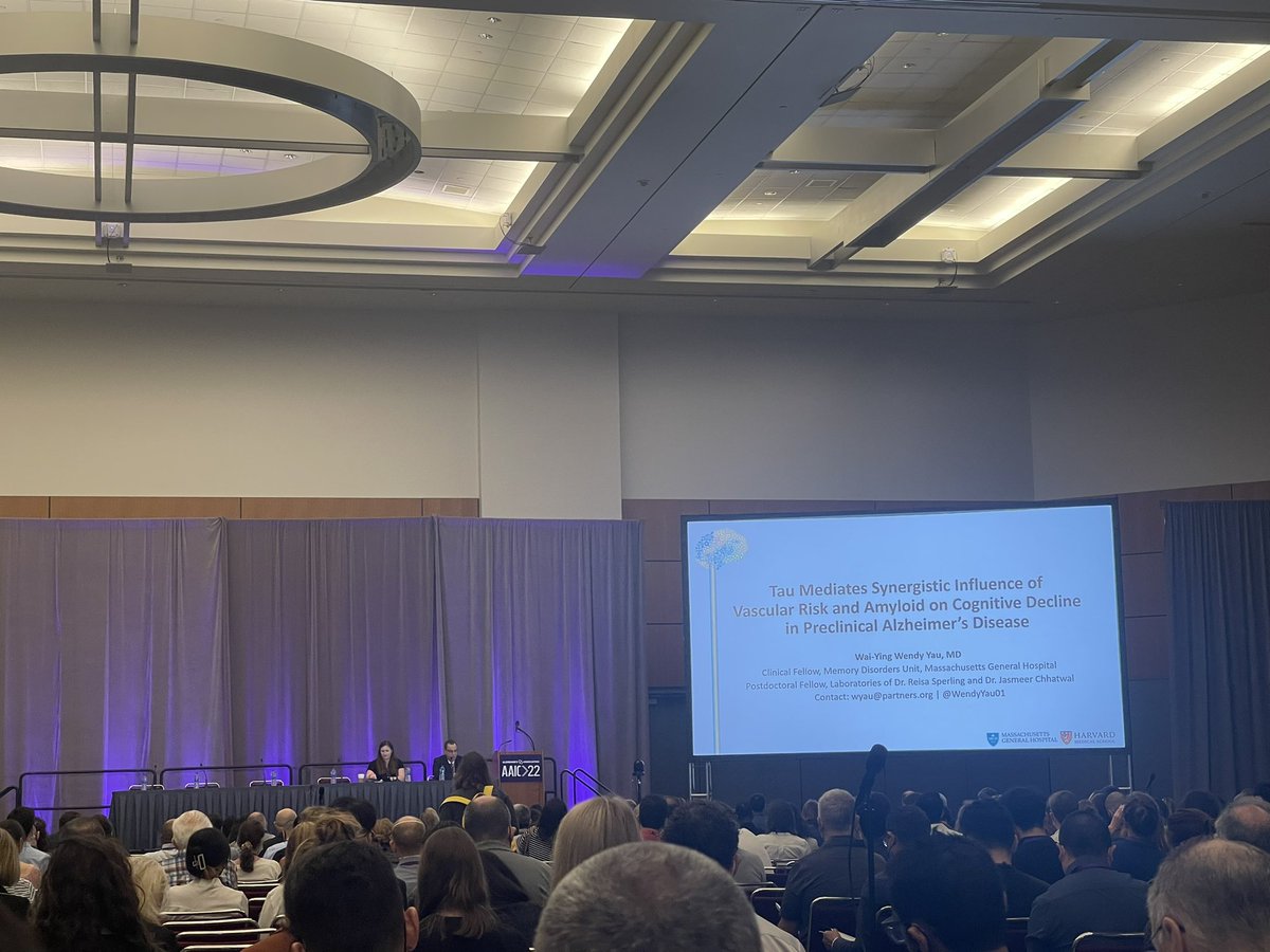 Excited to be in person at #AAIC22 San Diego. Starting with many awesome talks from Alzheimer’s Imaging Consortium #AIC <a href="/ISTAART/">ISTAART</a> <a href="/alzassociation/">Alzheimer's Association</a>