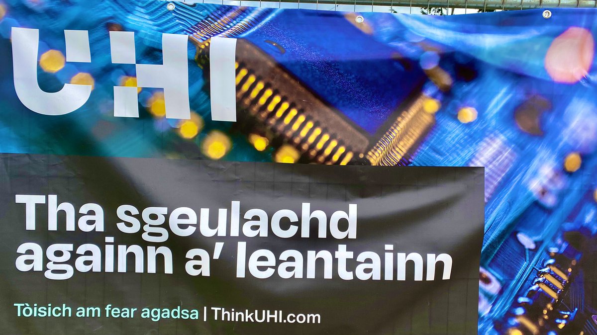 markgrindle's tweet image. Very proud to see @ThinkUHI branding alongside other great names this weekend! - 
@vanmorrison @TheFratellis - @BelladrumFest #bella2022