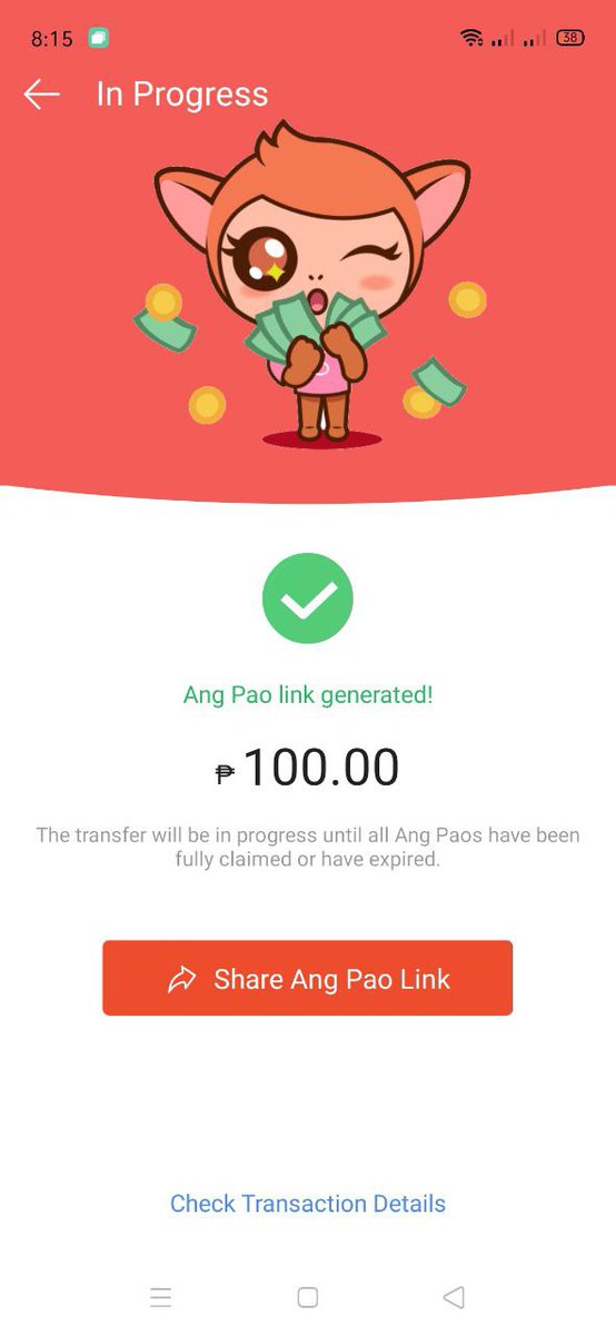 PrinceLY0504's tweet photo. Fix Piso
70th claimer: 10 Pesos Reward
100th claimer: 20 Pesos Reward
I have sent out a ShopeePay Ang Pao ๐งง. Hurry up! Click here to collect before it is fully claimed ๐๐ https://t.co/ffGqtrbhiL https://t.co/pwU8RyLp9s
#ShopeePH #Shopee @ShopeePH #shopeeangpao https://t.co/kjDHion3sp