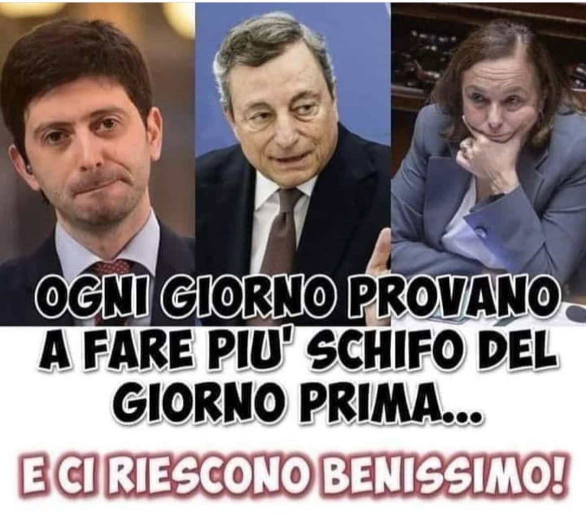 Spero anche voi condividiate…