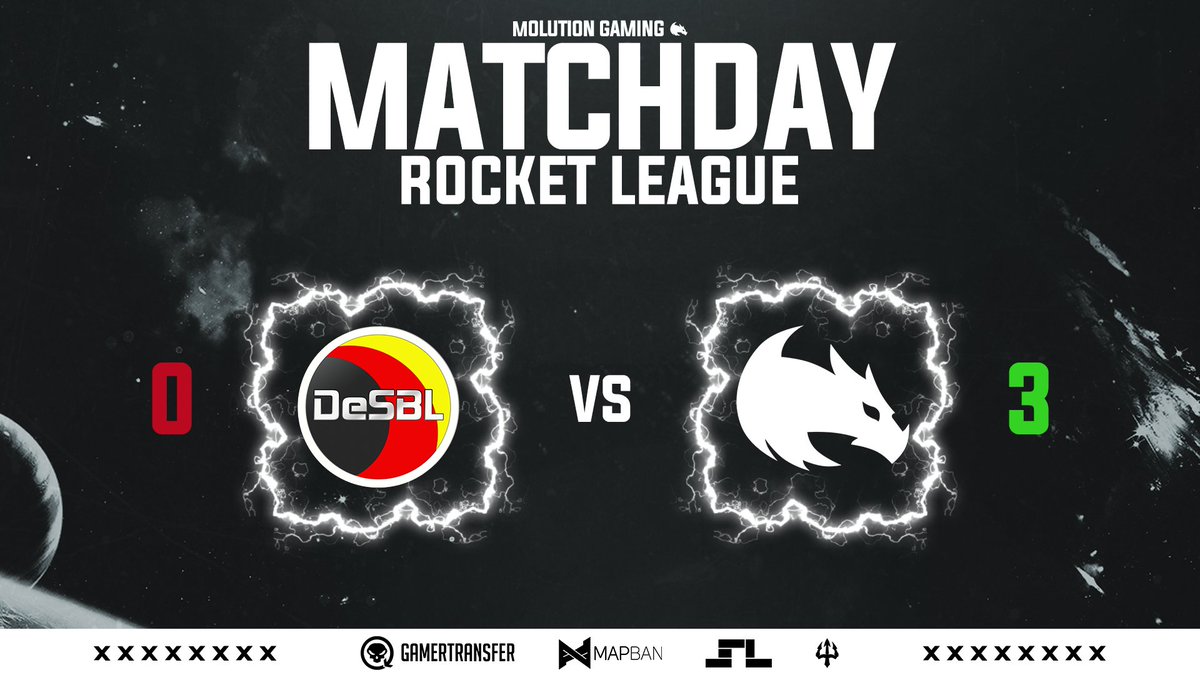MolutionGaming's tweet image. Gestern hat unser #RocketLeague Main Team ihren 1. Sieg in der @desbl eingefahren!

Unsere Jungs gewannen das Match 3:0 gegen "Die Dummen"!

Unser nächstes Match ist am 5. August um 19:30 Uhr!

Weiter so!🍀🏆

#GoMolution