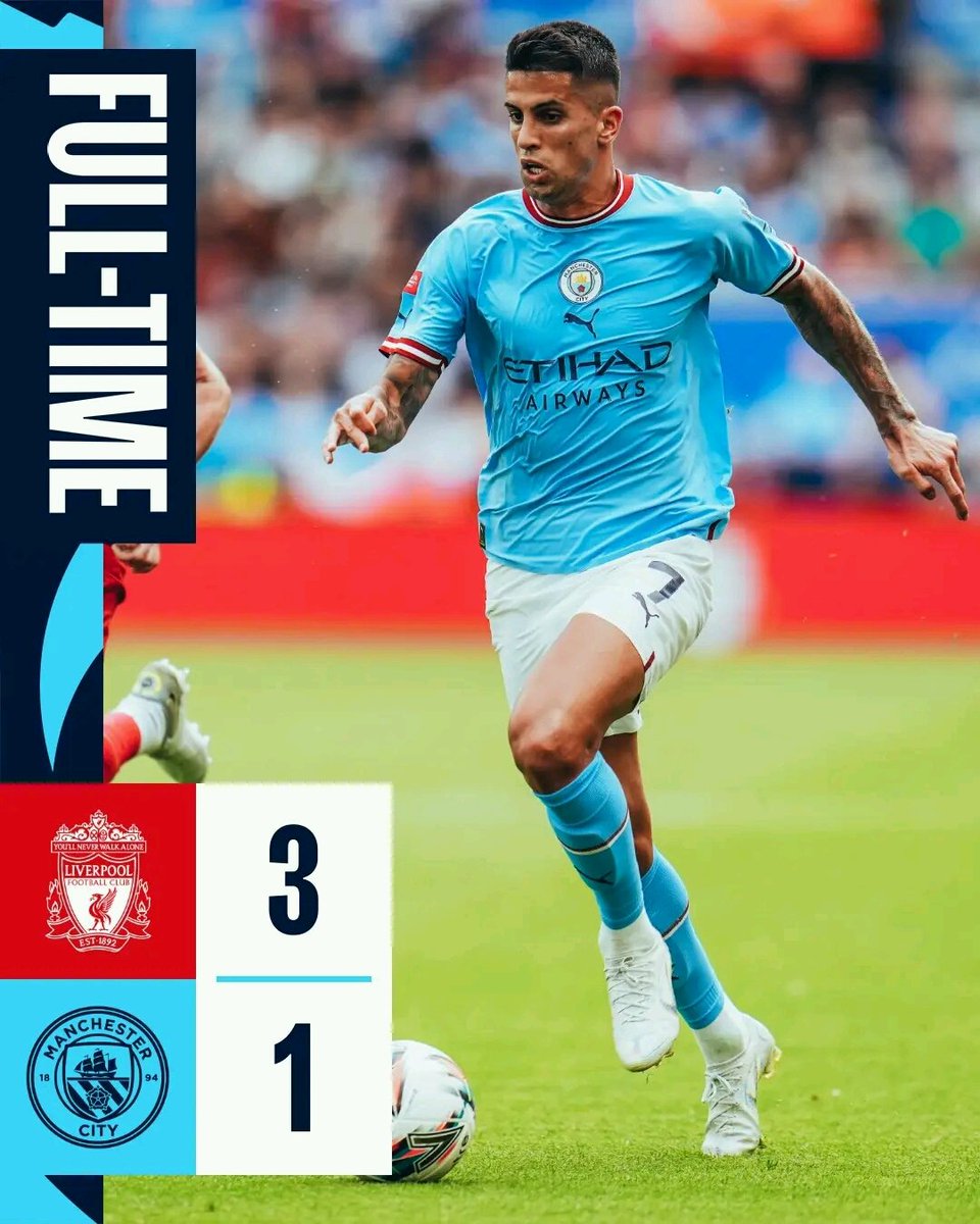 FULL-TIME | Defeat in the Community Shield
