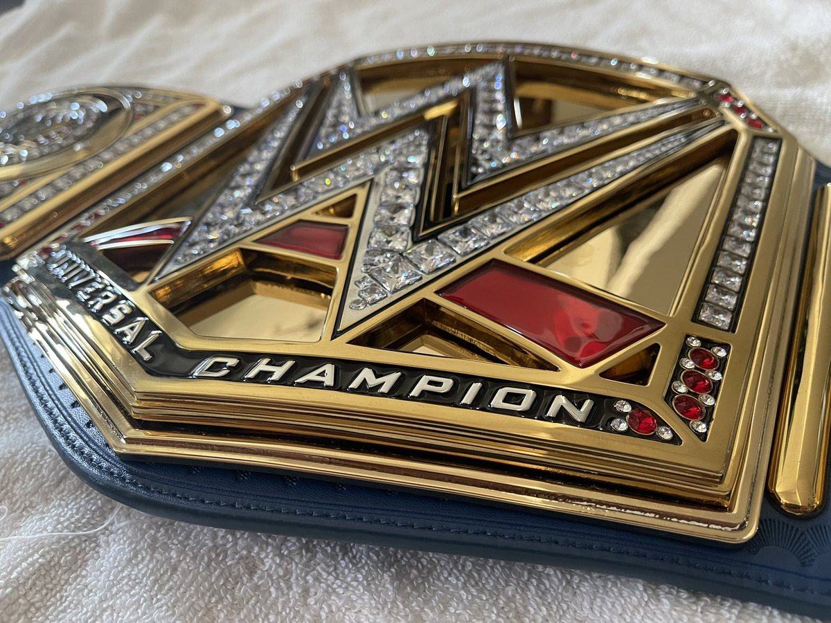 RichardSimpsonJ's tweet image. American baseplate addition. #wwe #baseplates #restoning #universalchampionship #RomanReigns #BrockVsRoman  #SummerSlam #SummerSlam2022 and yes I know it’s missing the insert behind the main plate