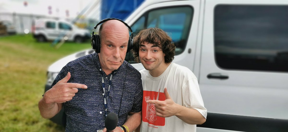 He's just smashed it on the Quarry stage at <a href="/ynotfestival/">Y Not Festival ⚡</a> hear all about it next on the beat.

<a href="/alfietempleman/">Alfie</a>

bbc.co.uk/programmes/p0c…