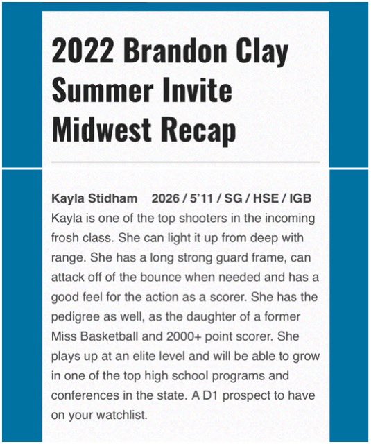 Thank you IGBRR Hoops <a href="/coachbeckett/">IGBRR Hoops</a> for the write up 
igbrr.com/?p=48078