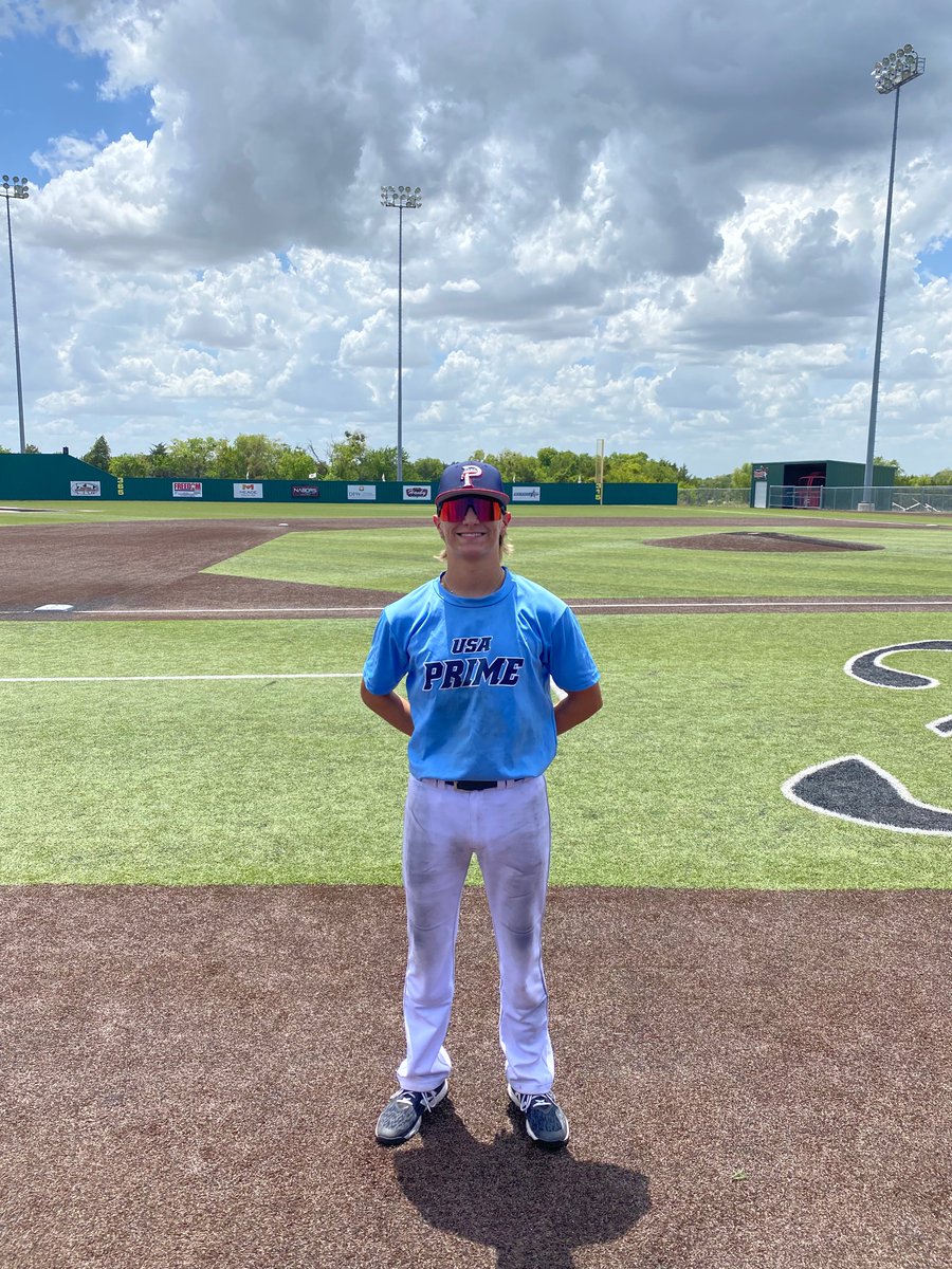 .@ntxtourney F: <a href="/USAPrimeCavemen/">USA Prime Cavemen</a> 16U Shelby 6, Ft. Worth Cats Red 4
PoG: Josiah Abunnasar 2-3, HR, RBI, 2R