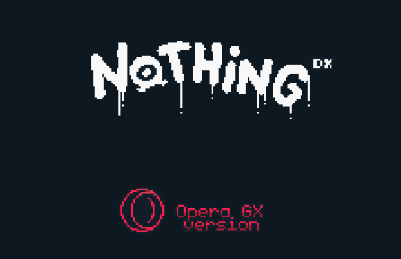 Wow! The author of the original Nothing (for PC) <a href="/JoelLikesPigs/">Joel</a> just released a deluxe version for Opera GX! Let's go check it out! gxc.gg/ru/games/d3nqc… 
#nothing #gamedev
