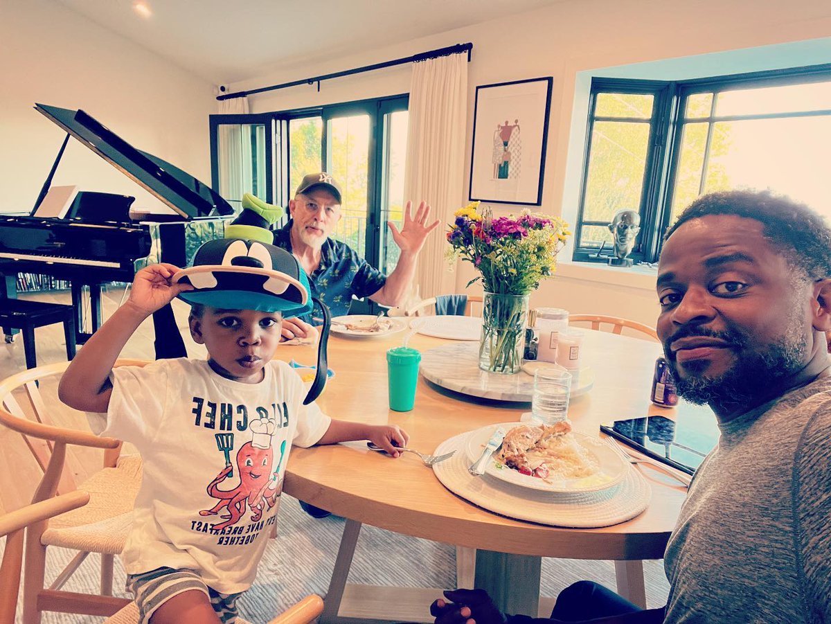 INSTAGRAM: Coworkers, who become friends, who become family. Thanks for coming thru <a href="/Richard_Schiff/">Richard Schiff</a>! Always great seeing you brother!! - <a href="/DuleHill/">Not the actor known as Dulé Hill</a> instagram.com/p/CgpOWaMrq2s/