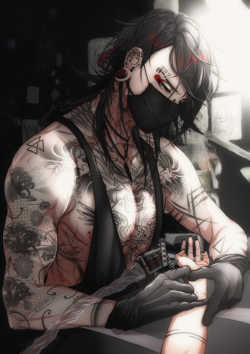 mimsi_mi's tweet photo. Tattoo master &amp; piercer
Get a few tattoos and intimate piercings? 👉👈
#Akurylic #AkuASMR https://t.co/xMcBd0OTf7