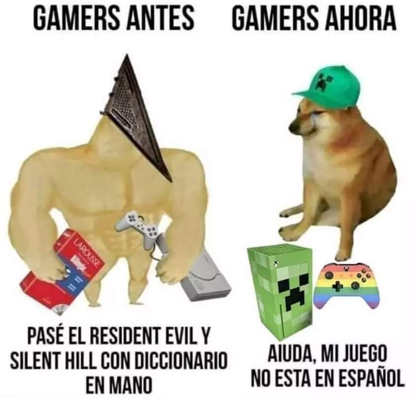 Like si conoces a alguno de ahora...  RT si hasta sin diccionario los acababas en japonés.