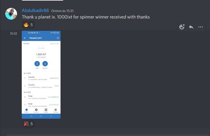 PLANET IX tweet media