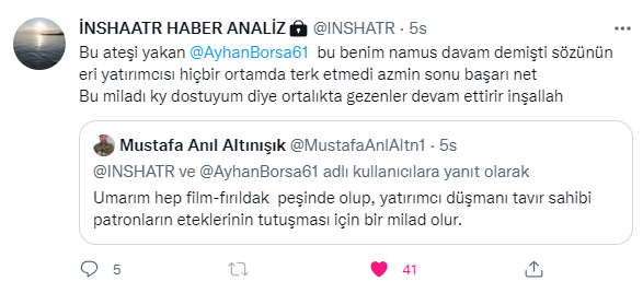 ben başardım demek en kolayı
son  10 gunde benı kırmayıp bir telefonumla

2.40-2.62 arasında 2.50 üstü ortalama maliyetle
1-2 milyon lot değil. ÇOK büyük bir alımla+ genel kurul da KYnin gücüyle  birleştirip bu davanın en büyük güclerinden biri 
<a href="/INSHATR/">İNSHAATR HABER ANALİZ</a>  hocama teşekkürlerimle