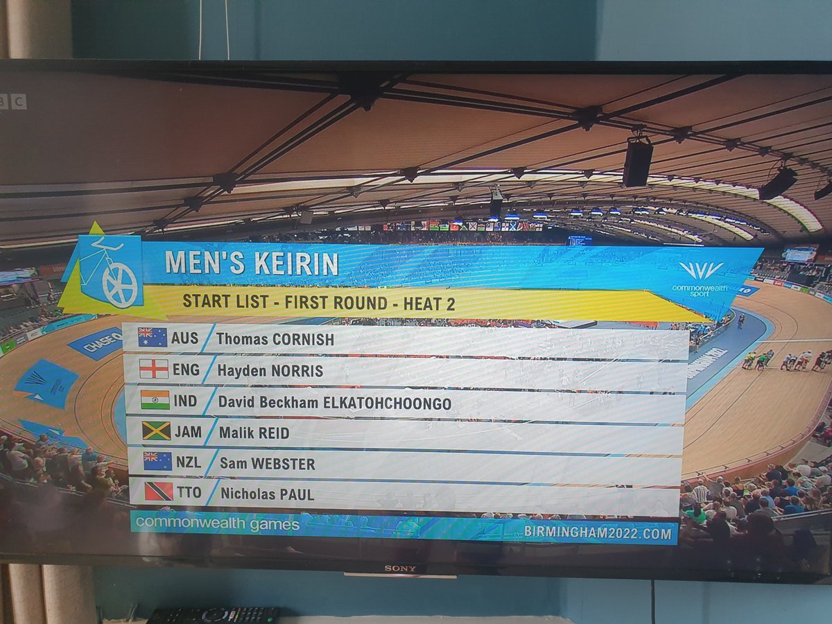 My new favourite cyclist #grinditlikebeckham