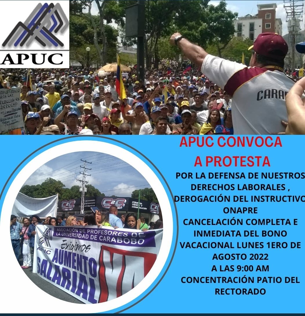LilianaCMY's tweet photo. #RespetoALosDerechosLaborales en la calle manifiesta tu descontento ante tanto abuso #justiciaSocialUnive respeten la C.R.B.V y demás leyes. Pago completo del Bono vacacional Deroguen instructivo #ONAPRE @NicolasMaduro @TibisayLucena8 @OITAndina https://t.co/DfGS5NbNod