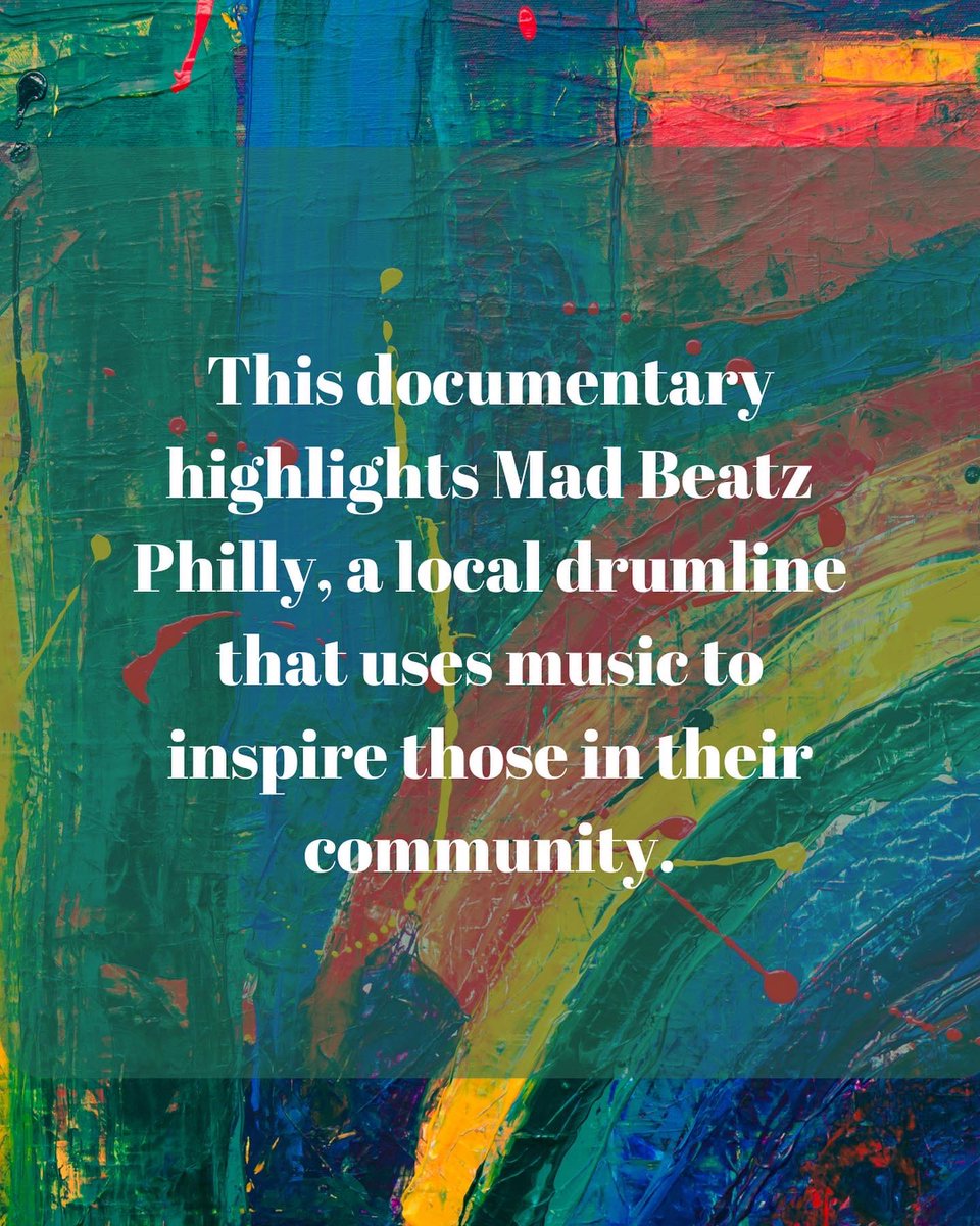 LabGumbo's tweet image. Check out Mad Beatz: A Philly Drumline story by POPPYN this August at Gumbo Lab’s 1st annual 10 minute short film festival, Radical Imaginings!

Get your tickets TODAY for our virtual and in person showings!
tinyurl.com/RADFF2022