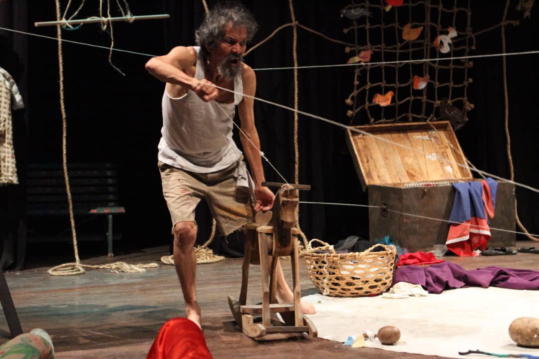 VillegasPoljak's tweet photo. Armando Reverón cobró vida en el cuerpo del maestro Germán Ramos con la Compañía Municipal de Teatro de Yaritagua en Teatro Principal de #Caracas, en marco del Festival Internacional de Teatro Progresista #Venezuela 2022. 

Repite en #Bolívar el LUN 1AGO y en #Monagas el MIE 3AGO https://t.co/yJfPGg6yH6