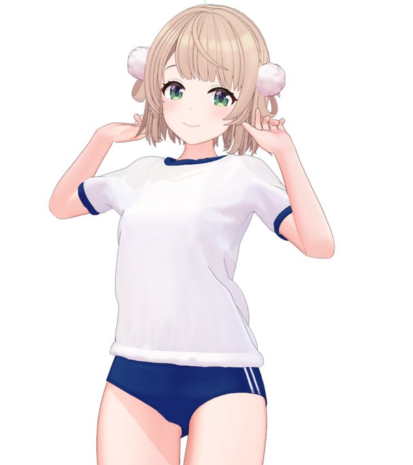 ・体操服作成
MDで体操服作ってみました～🤗
テストモデル配布中です
体操服似合いますね😋

昨日Bowlrollのモデルが全削除になったみたいです😇
なのでMark2配布等少しお待ちください🙇‍♂️
配布するのにMegaを使ってみようかと思いますが
他に何か良いの知っている方いれば教えて頂けると助かります 