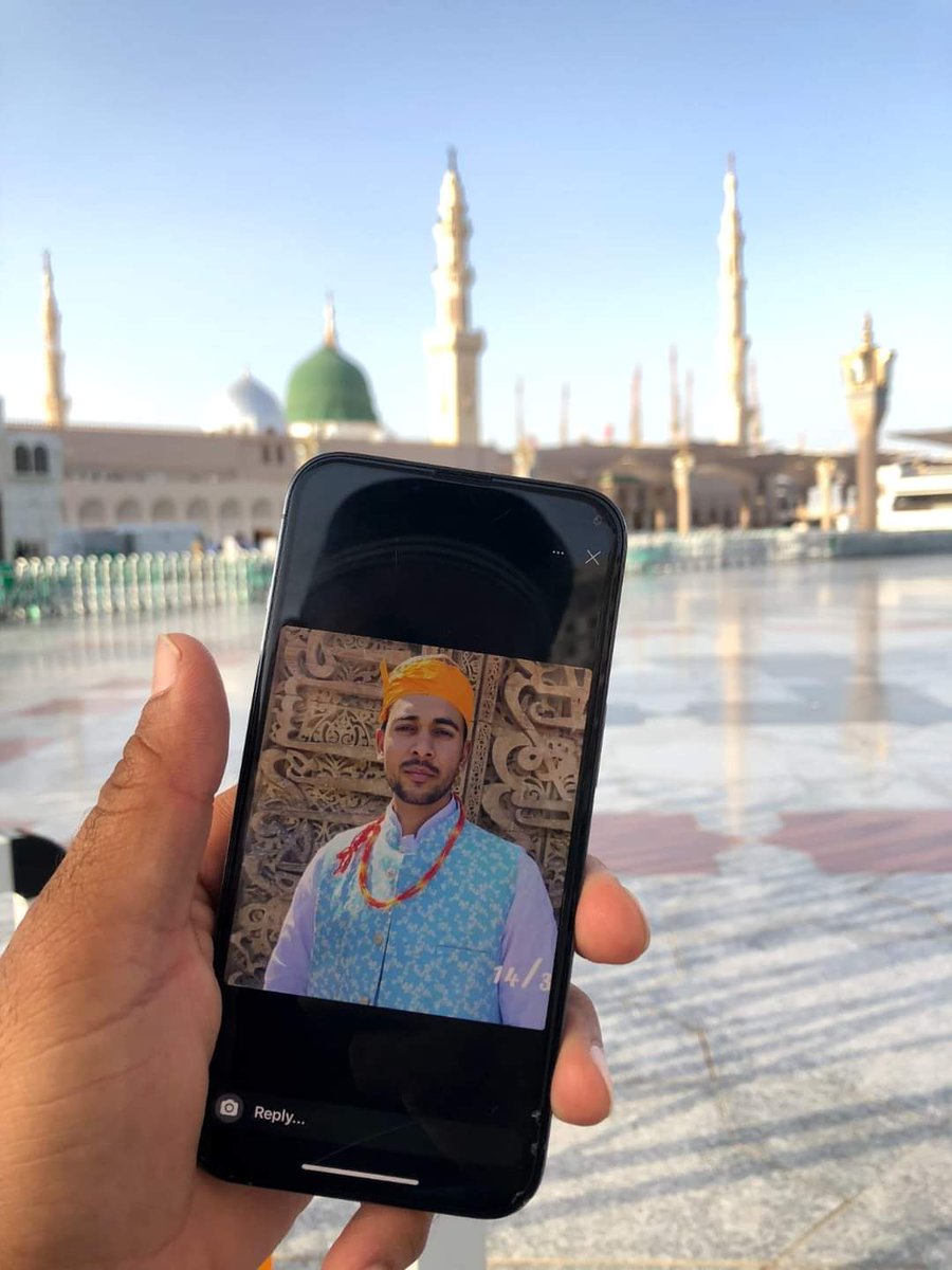 KhadimNisar's tweet photo. @madinaShareef78 #Allah #tala #hame #bhi #ek #din #madina #Sharif #ki #haazri #Naseeb #farmaye... #Aameen 🤲🤲 https://t.co/xLlFLEGE0z