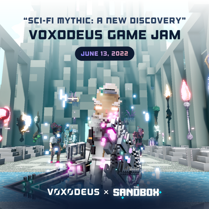 TheSandboxGame's tweet photo. It's time for the @voxodeus Game Jam Award Ceremony!🎉

Thank you all for sharing your incredible submissions for this Sci-Fy Mythic Game Jam!

And the winners are 🥁 🏆 

🥇 halfd0rk
🥈 Chilioils
🥉 TSBGMF2022J https://t.co/swxjY2OyP2
