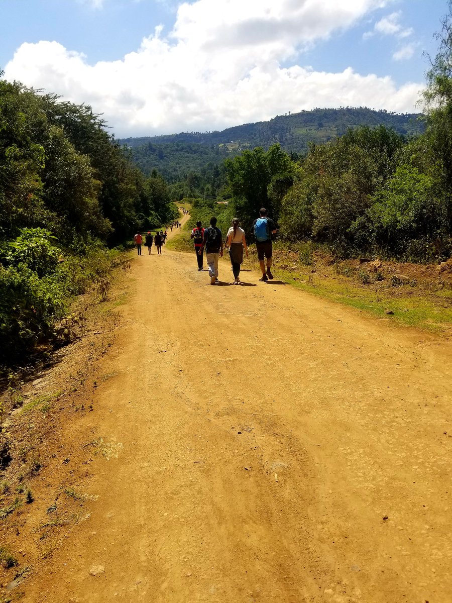 DominicWanjiru5's tweet photo. #pandatrek #tupandepamoja Participated in the inaugural #pandatrek an initiative of @WWF_Kenya to encourage more young people into conservation. A hike through River malewa in Nyandarua county was eye opening. We should conserve! https://t.co/onj6JzBu0n