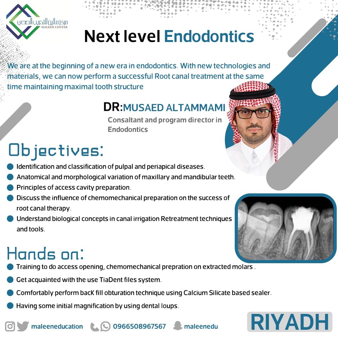 maleeneducation's tweet photo. ***Next level Endodontics***
📌 المملكة العربية السعودية ,الرياض
يوم ... 🔴 ** نظري + عملى
الاستفسار و التسجيل ☎
https://t.co/0qp9Z0hEvU
📞📞0508967567📞📞
#dentistry #dentist #emax #emaxveneers #emaxpress #emaxceram #excrown #emaxcrowns https://t.co/ulCb2ZghCT